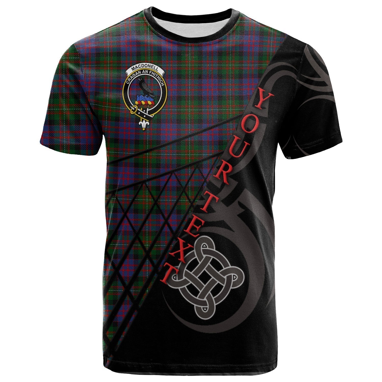 Printivon MacDonell of Glengarry 02 T Shirt Pattern Celtic 