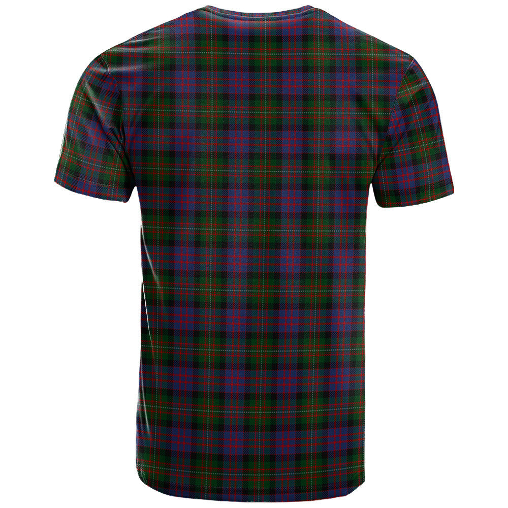 Printivon MacDonell of Glengarry 02 Clan DNA In Me Tartan Crest T Shirt