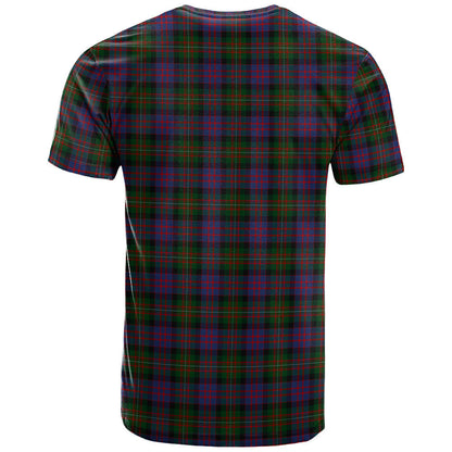 Printivon MacDonell of Glengarry 02 Clan DNA In Me Tartan Crest T Shirt