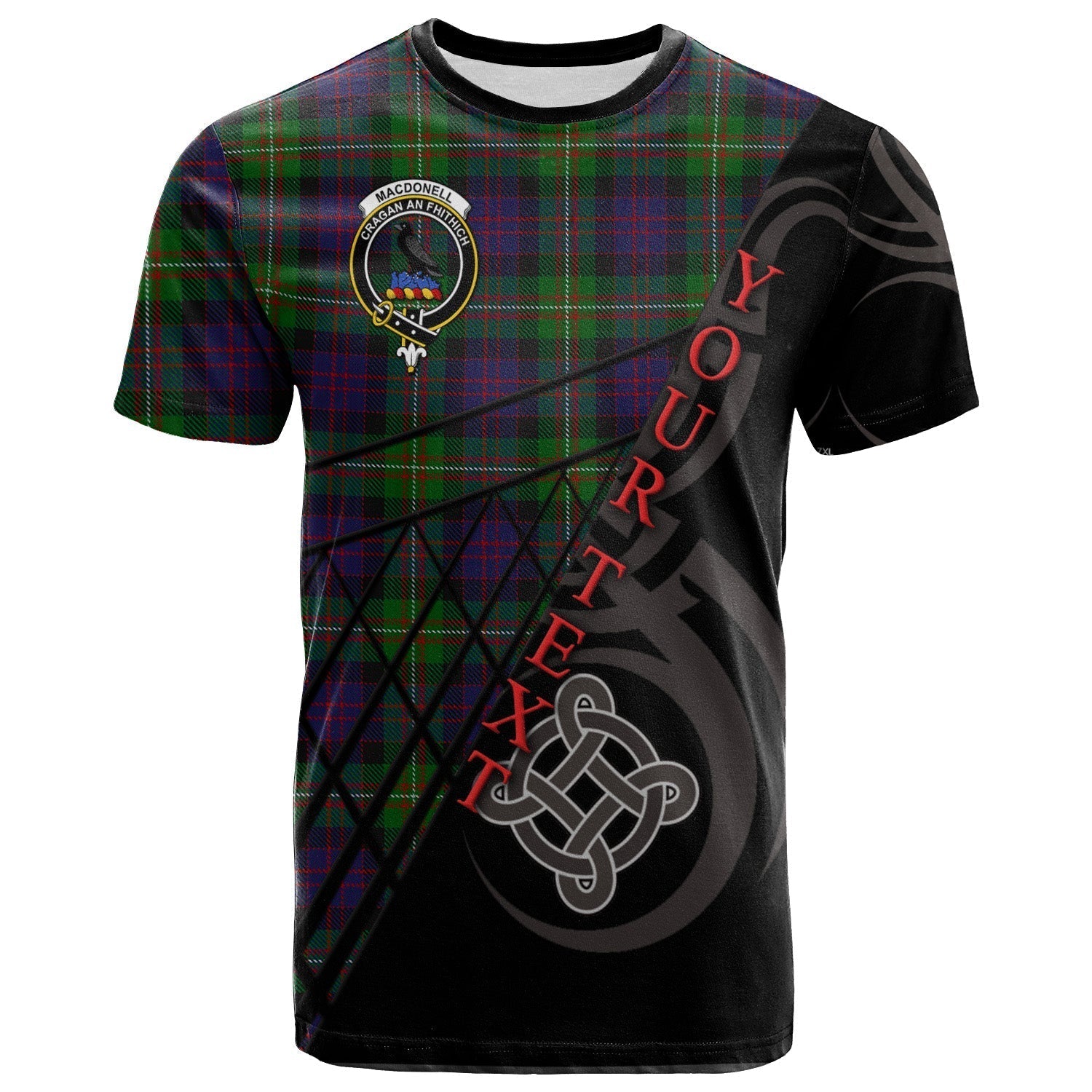 Printivon MacDonell of Glengarry 03 T Shirt Pattern Celtic 