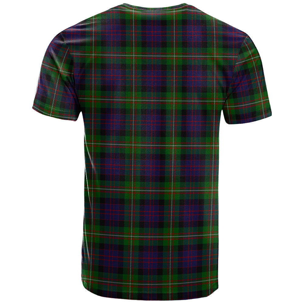 Printivon MacDonell of Glengarry 03 Clan DNA In Me Tartan Crest T Shirt