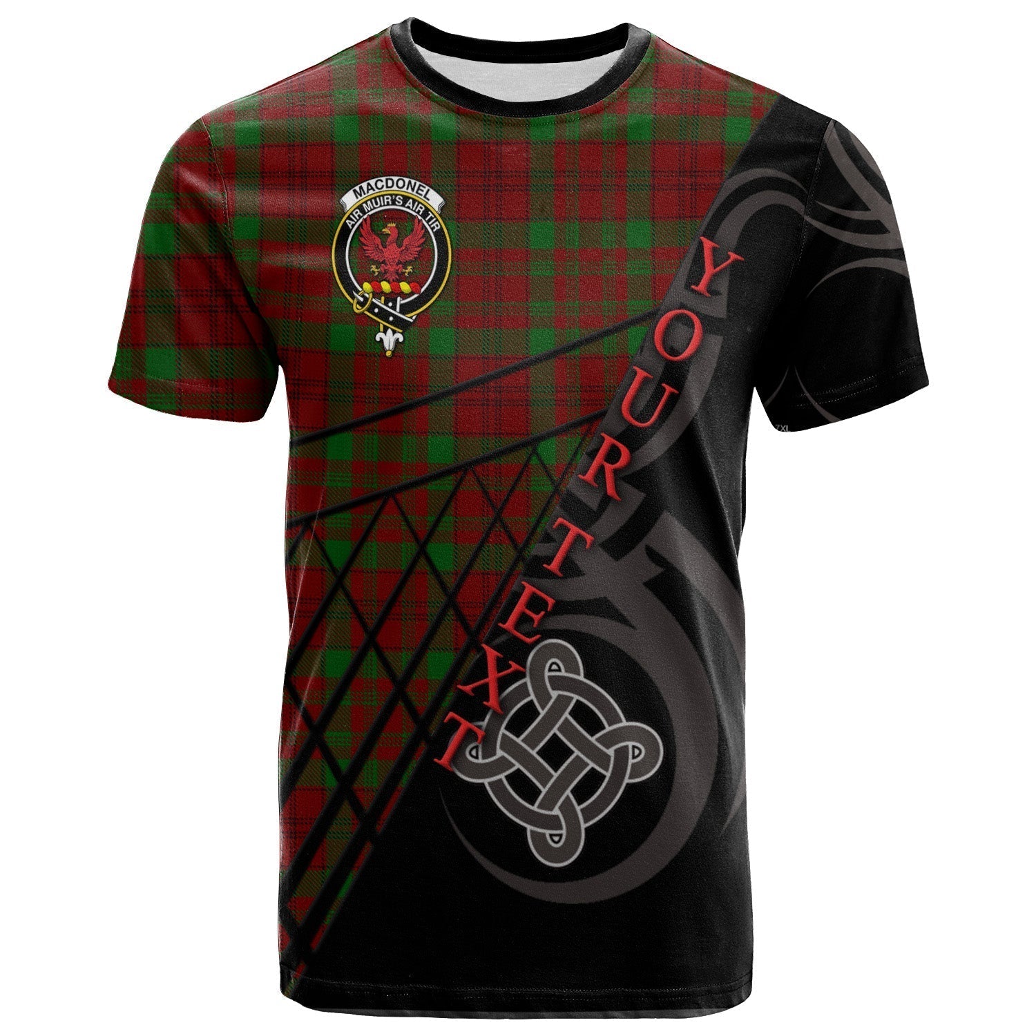 Printivon MacDonell of Keppoch 03 T Shirt Pattern Celtic 