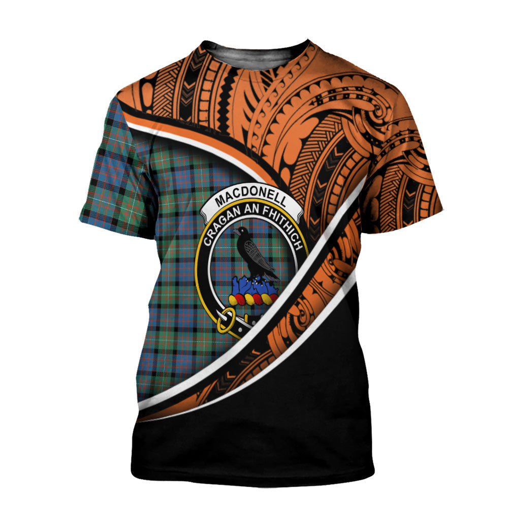 Printivon MacDonnell of Glengarry Ancient T Shirt Pattern Polynesian 