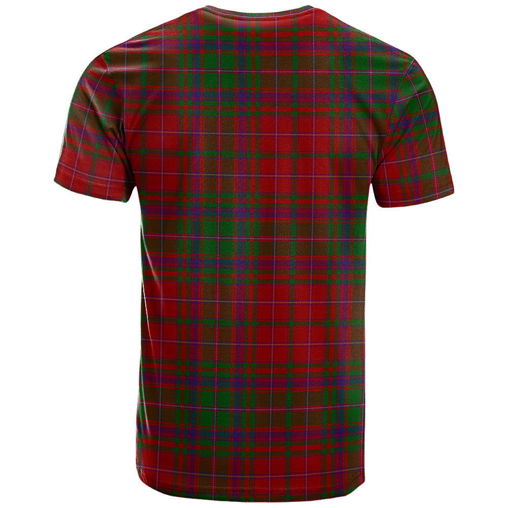 Printivon MacDougall Clan DNA In Me Tartan Crest T Shirt