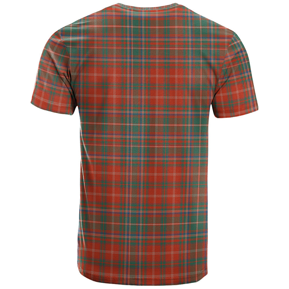 Printivon MacDougall Ancient Clan DNA In Me Tartan Crest T Shirt