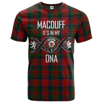 Printivon MacDuff 01 Clan DNA In Me Tartan Crest T Shirt