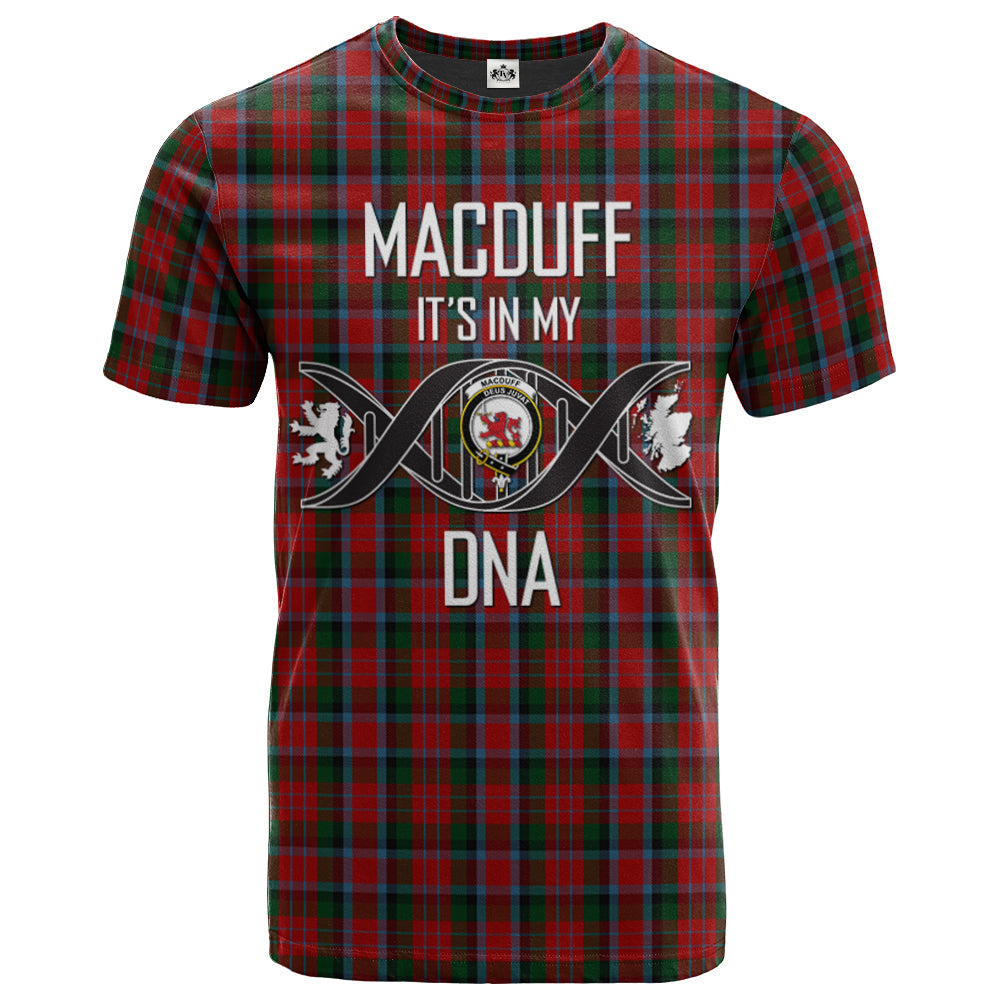 Printivon MacDuff 02 Clan DNA In Me Tartan Crest T Shirt