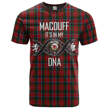 Printivon MacDuff 02 Clan DNA In Me Tartan Crest T Shirt