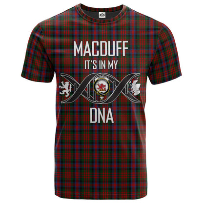 Printivon MacDuff 03 Clan DNA In Me Tartan Crest T Shirt