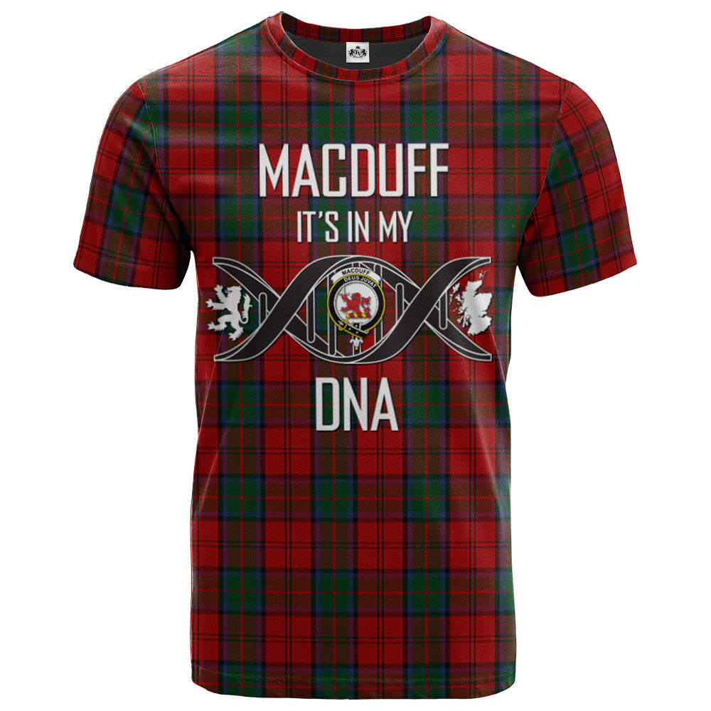 Printivon MacDuff 04 Clan DNA In Me Tartan Crest T Shirt