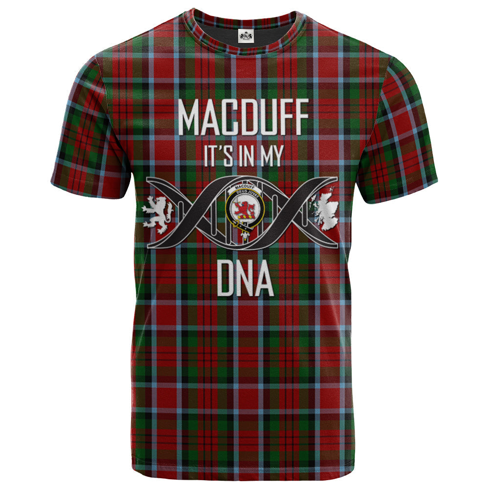 Printivon MacDuff 06 Clan DNA In Me Tartan Crest T Shirt