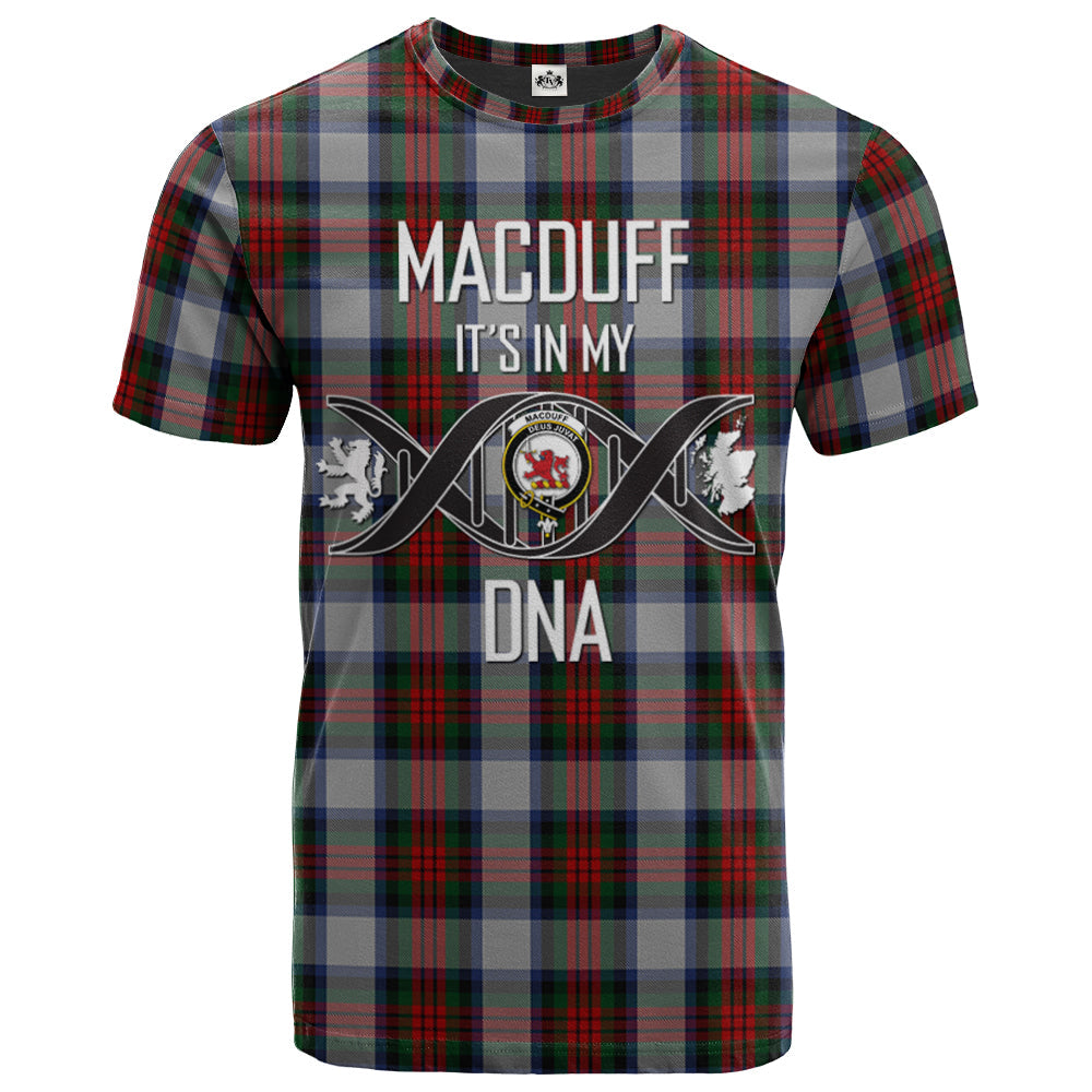 Printivon MacDuff Dress 05 Clan DNA In Me Tartan Crest T Shirt
