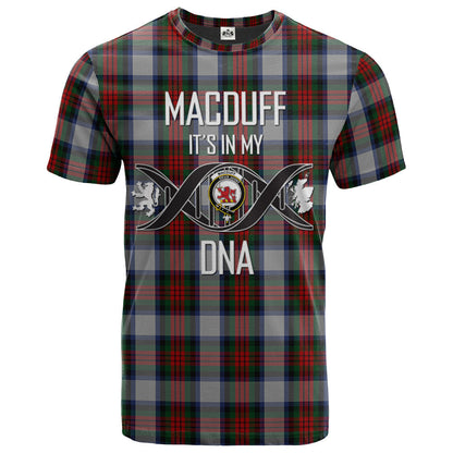 Printivon MacDuff Dress 05 Clan DNA In Me Tartan Crest T Shirt
