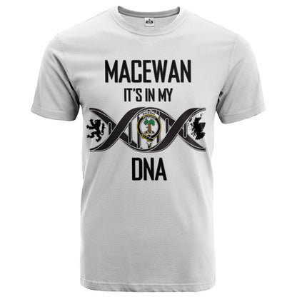 Printivon MacEwan Clan DNA In Me Crest T Shirt
