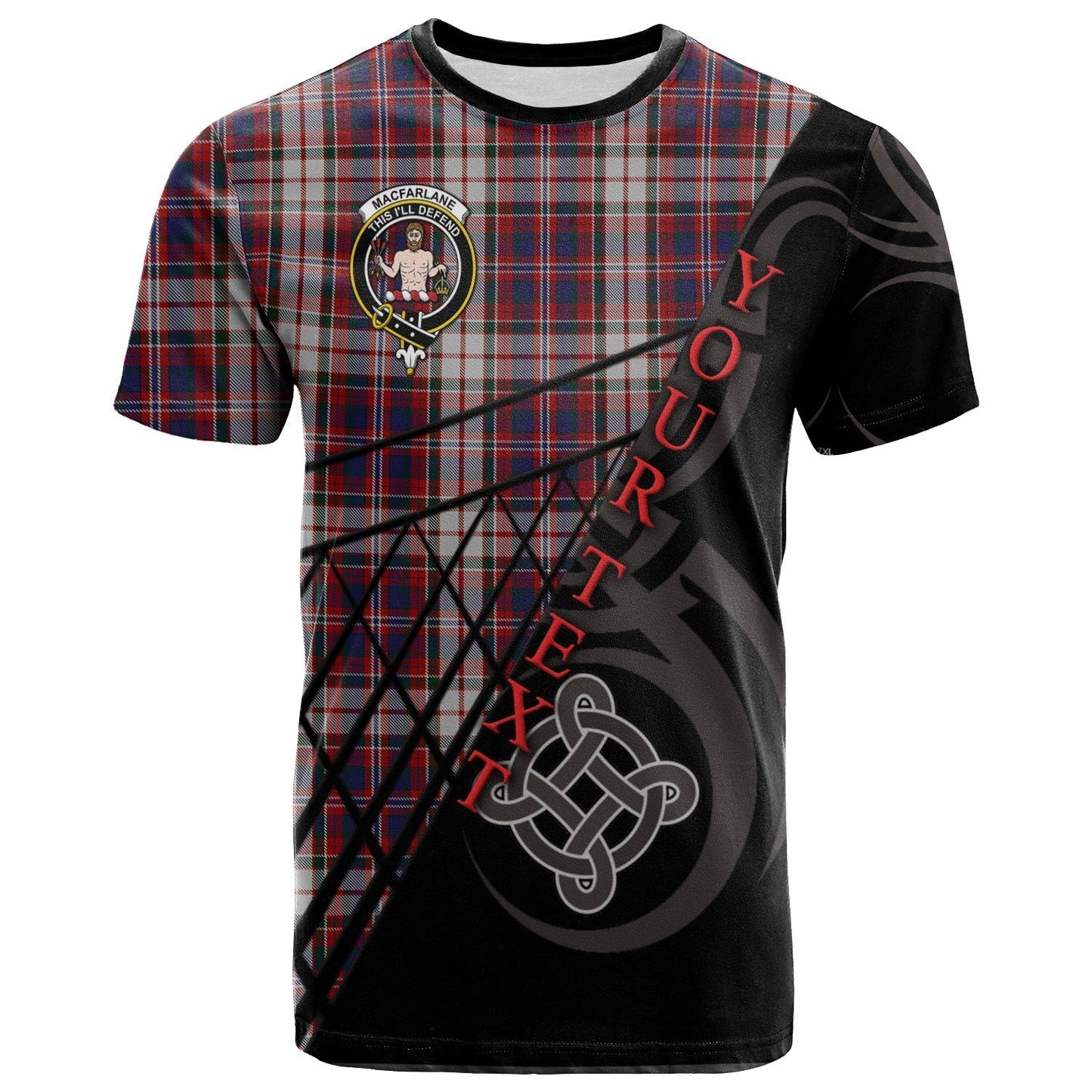Printivon MacFarlane Dress T Shirt Pattern Celtic 