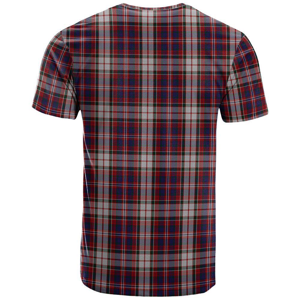Printivon MacFarlane Dress Clan DNA In Me Tartan Crest T Shirt