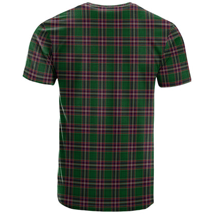Printivon MacFarlane Hunting Clan DNA In Me Tartan Crest T Shirt