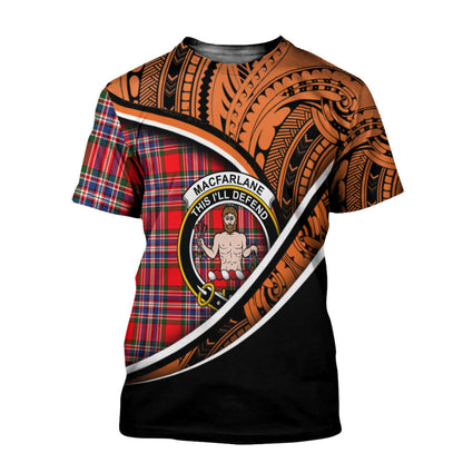 Printivon MacFarlane Modern T Shirt Pattern Polynesian 