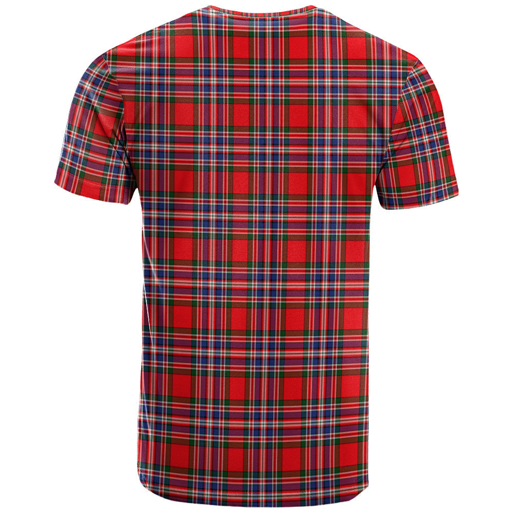 Printivon MacFarlane Modern Clan DNA In Me Tartan Crest T Shirt