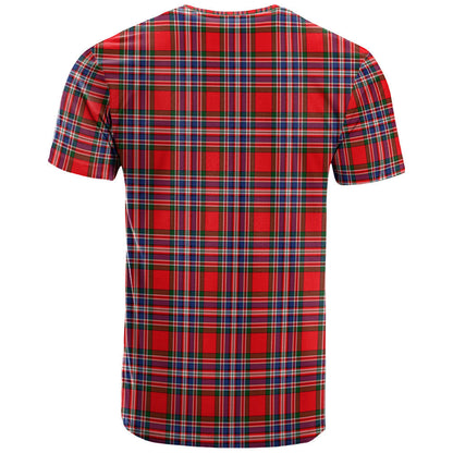 Printivon MacFarlane Modern Clan DNA In Me Tartan Crest T Shirt