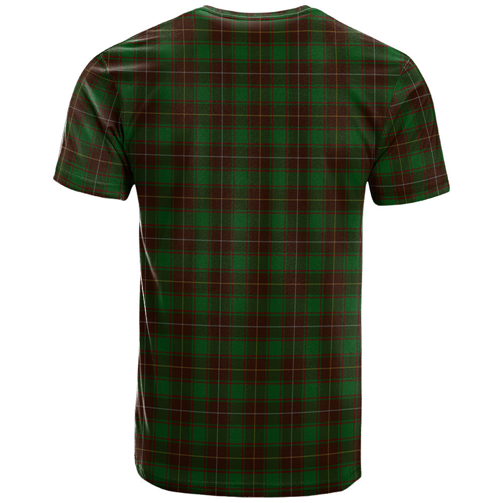 Printivon MacFie Hunting Clan DNA In Me Tartan Crest T Shirt