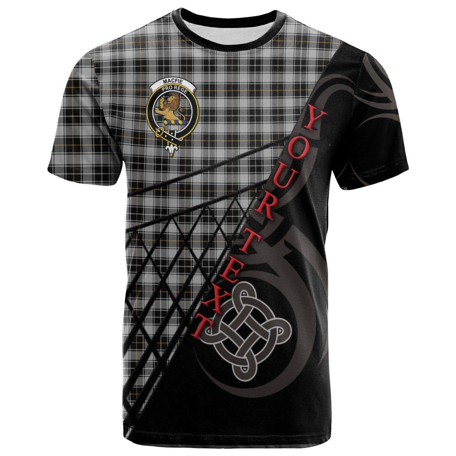 Printivon MacFie of Colonsay Dress T Shirt Pattern Celtic 