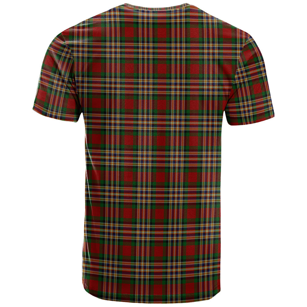 Printivon MacGill Clan DNA In Me Tartan Crest T Shirt