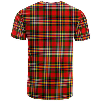 Printivon MacGill Modern Clan DNA In Me Tartan Crest T Shirt