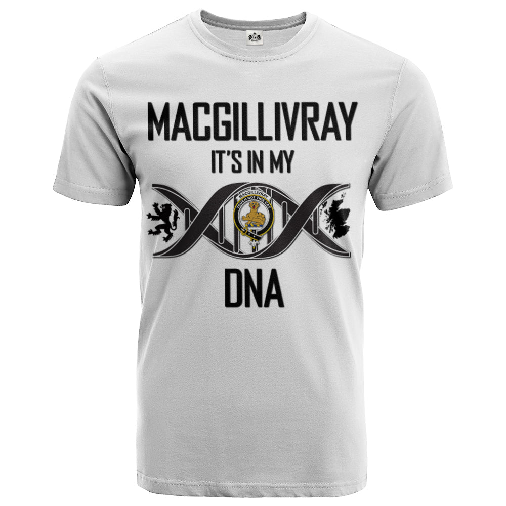 Printivon MacGillivray Clan DNA In Me Crest T Shirt
