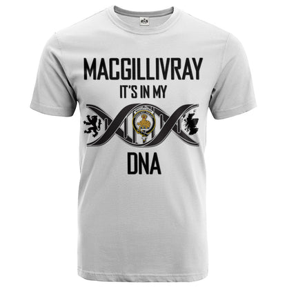Printivon MacGillivray Clan DNA In Me Crest T Shirt