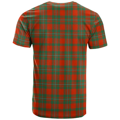 Printivon MacGregor Ancient Clan DNA In Me Tartan Crest T Shirt