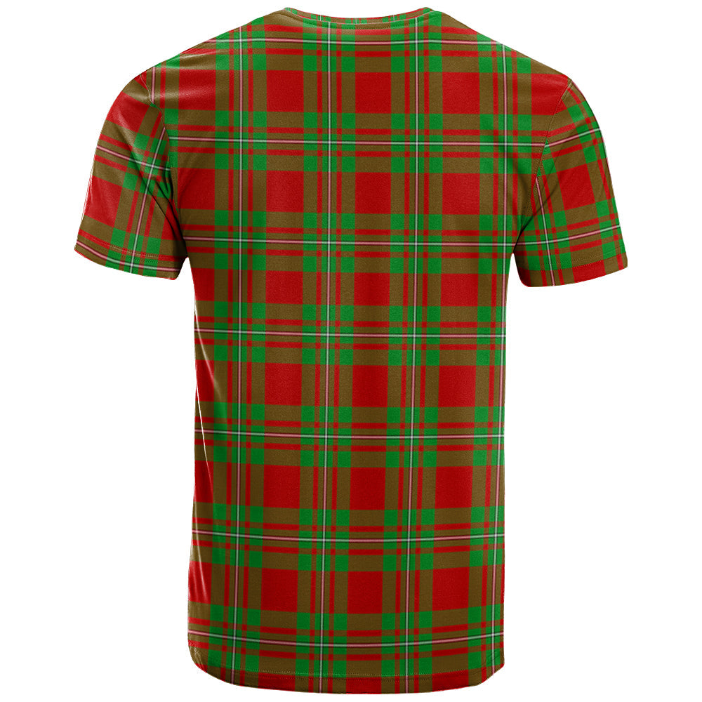 Printivon MacGregor Modern Clan DNA In Me Tartan Crest T Shirt