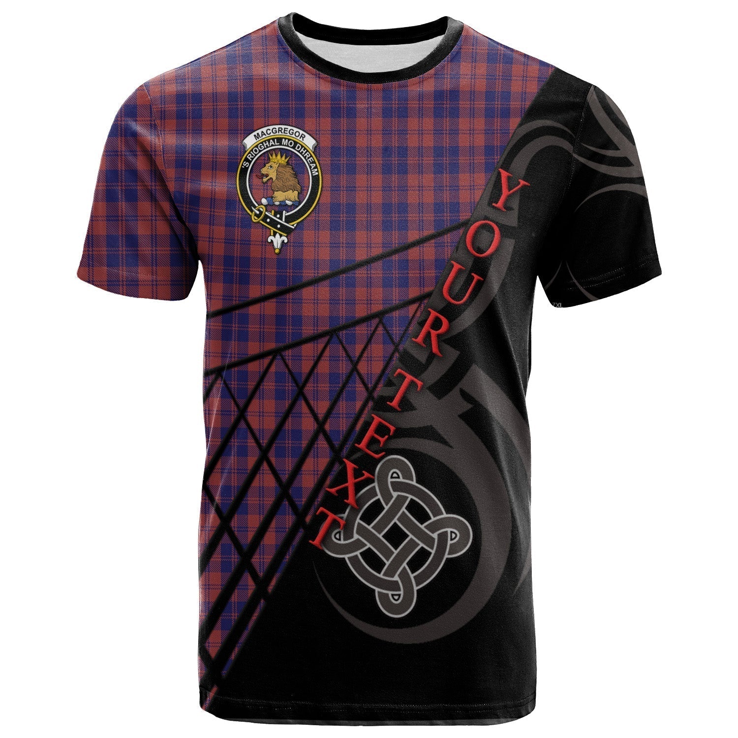 Printivon MacGregor of Glengyle T Shirt Pattern Celtic 