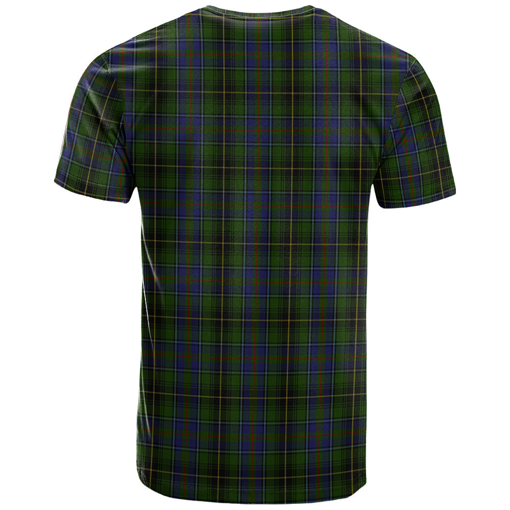 Printivon MacInnes Clan DNA In Me Tartan Crest T Shirt