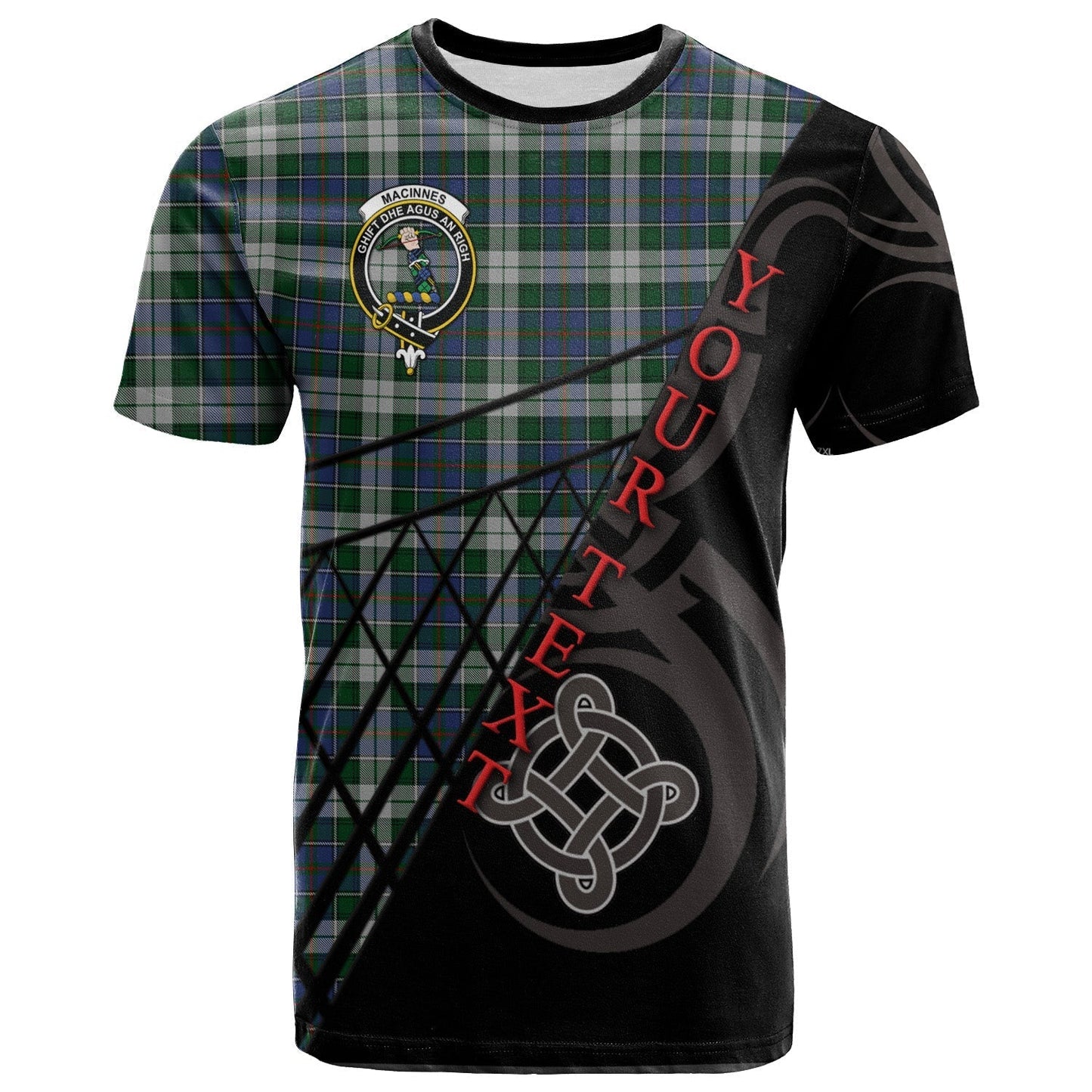 Printivon MacInnes Dress T Shirt Pattern Celtic 