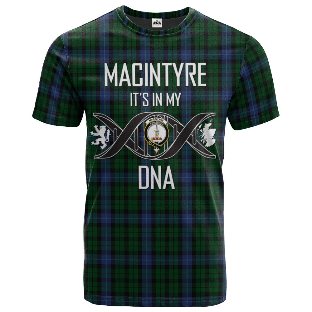Printivon MacIntyre 01 Clan DNA In Me Tartan Crest T Shirt