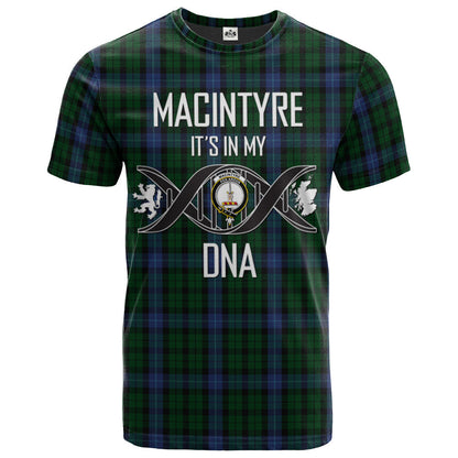 Printivon MacIntyre 01 Clan DNA In Me Tartan Crest T Shirt