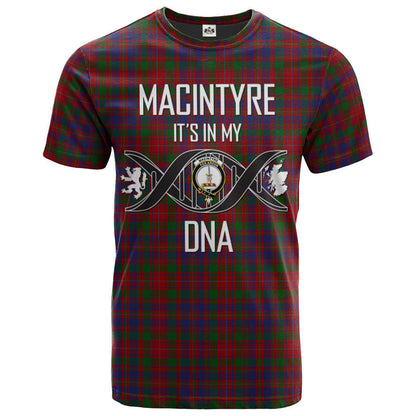 Printivon MacIntyre 02 Clan DNA In Me Tartan Crest T Shirt