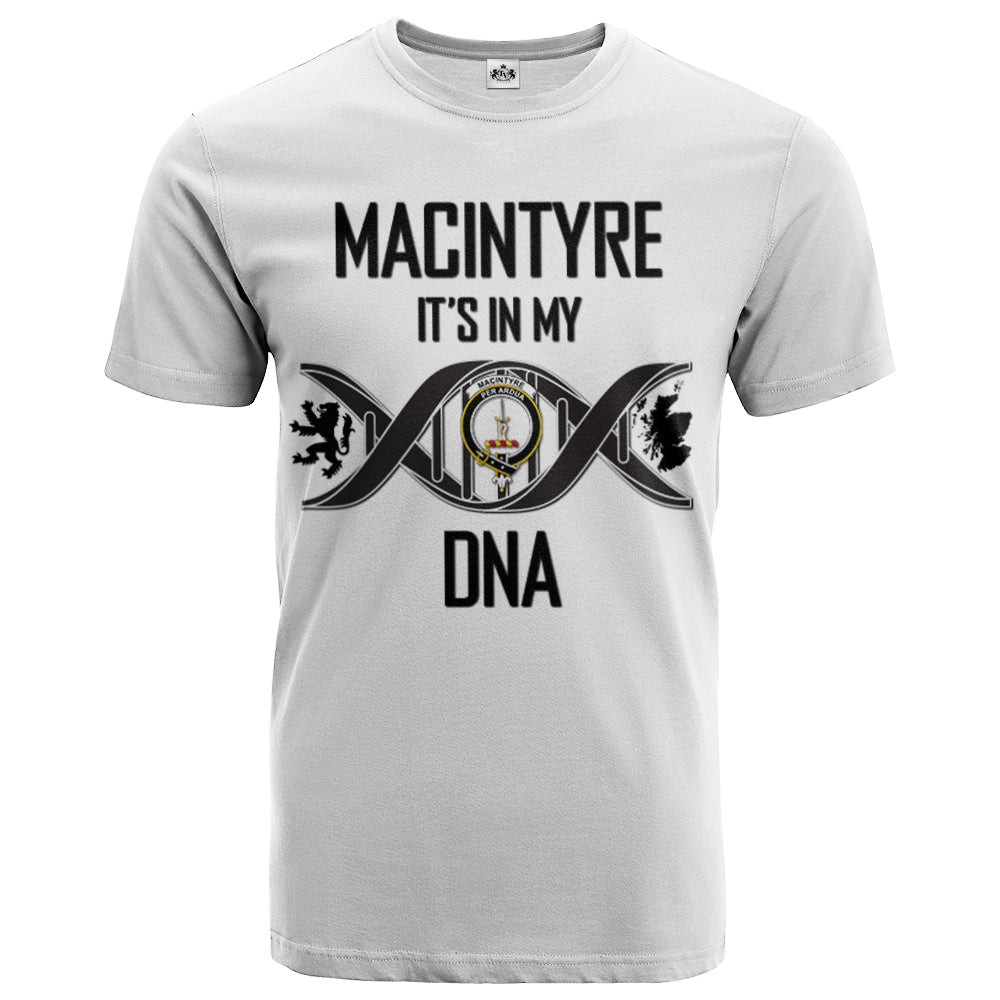 Printivon MacIntyre Clan DNA In Me Crest T Shirt