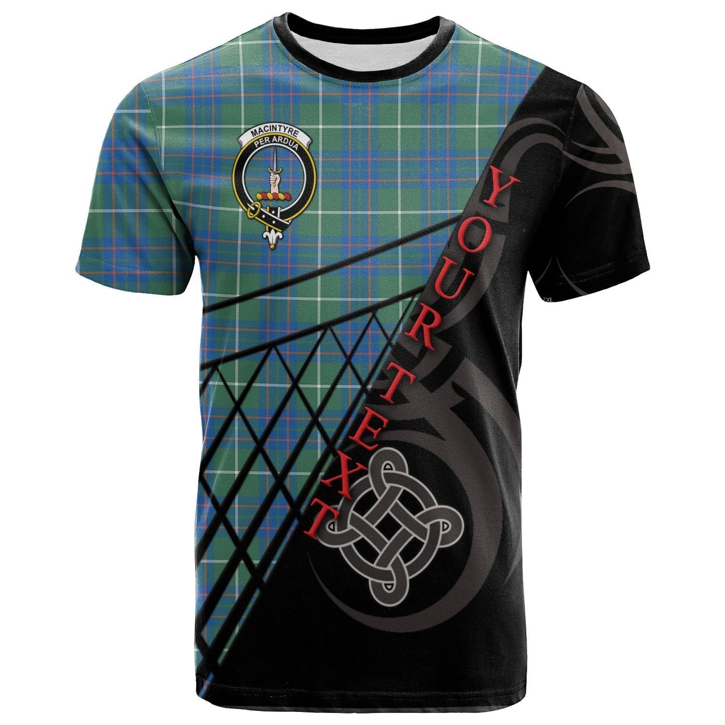 Printivon MacIntyre Hunting Ancient T Shirt Pattern Celtic 