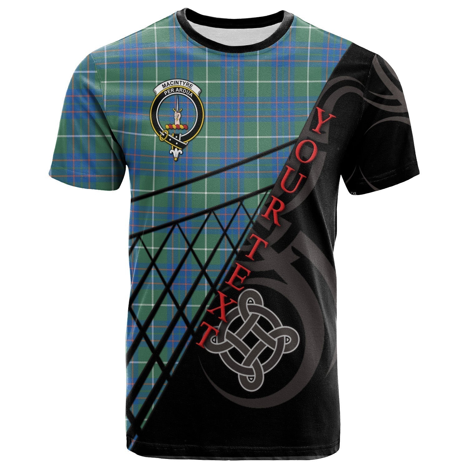 Printivon MacIntyre Hunting Ancient T Shirt Pattern Celtic 
