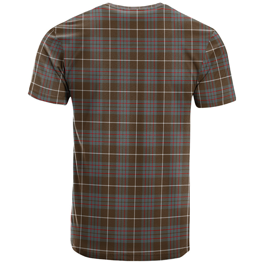 Printivon MacIntyre Hunting Weathered Clan DNA In Me Tartan Crest T Shirt