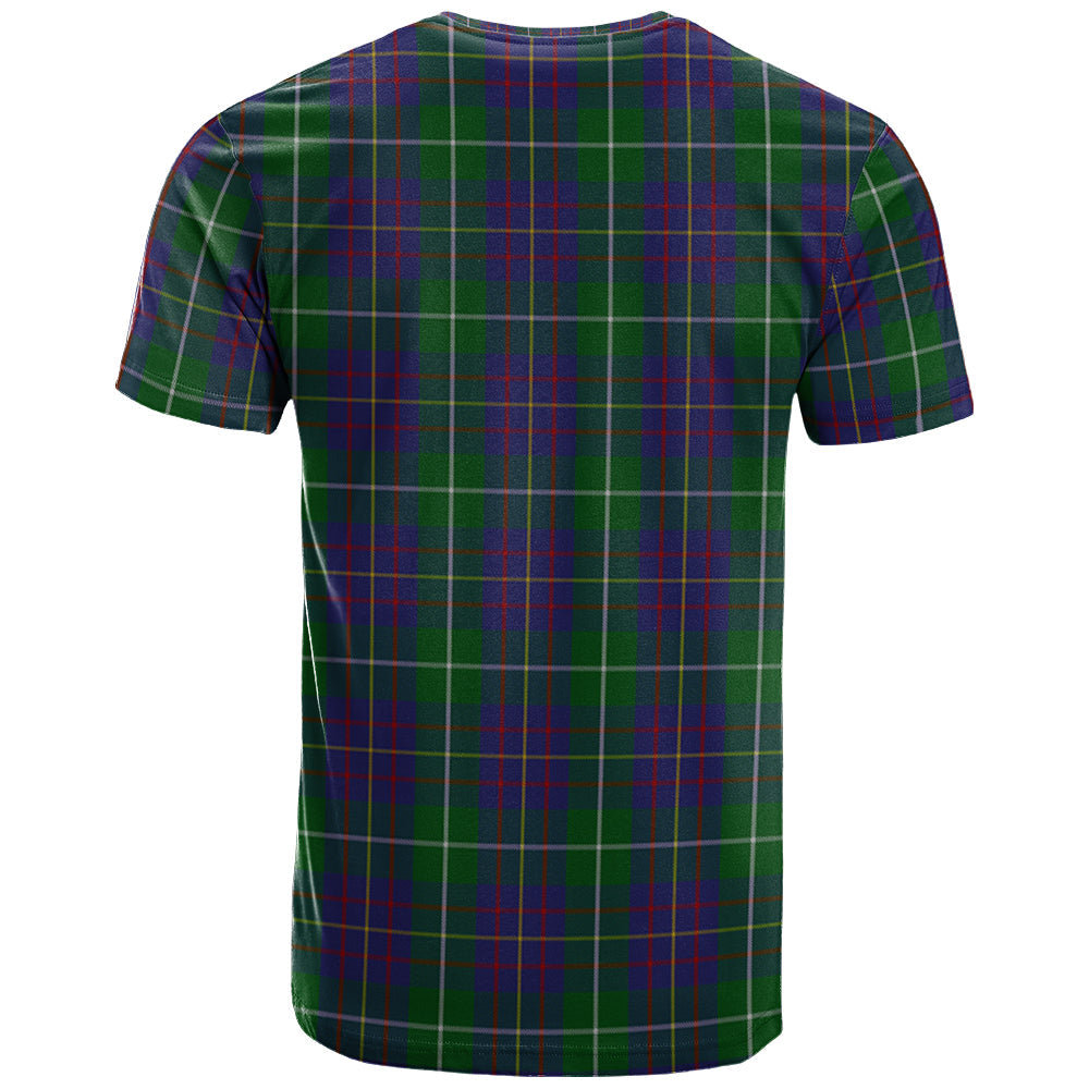 Printivon MacIntyre Inglis Clan DNA In Me Tartan Crest T Shirt