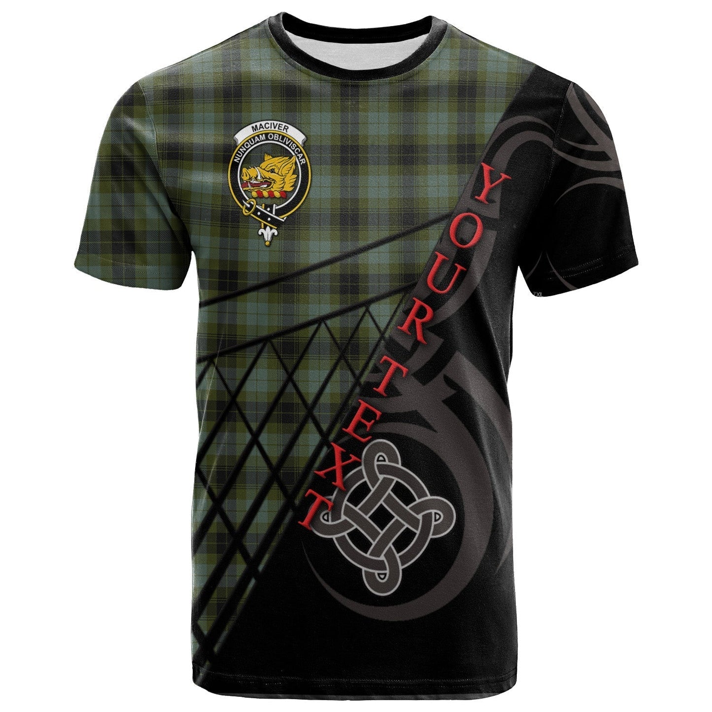 Printivon MacIver Family T Shirt Pattern Celtic 