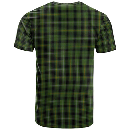 Printivon MacIver Hunting Clan DNA In Me Tartan Crest T Shirt