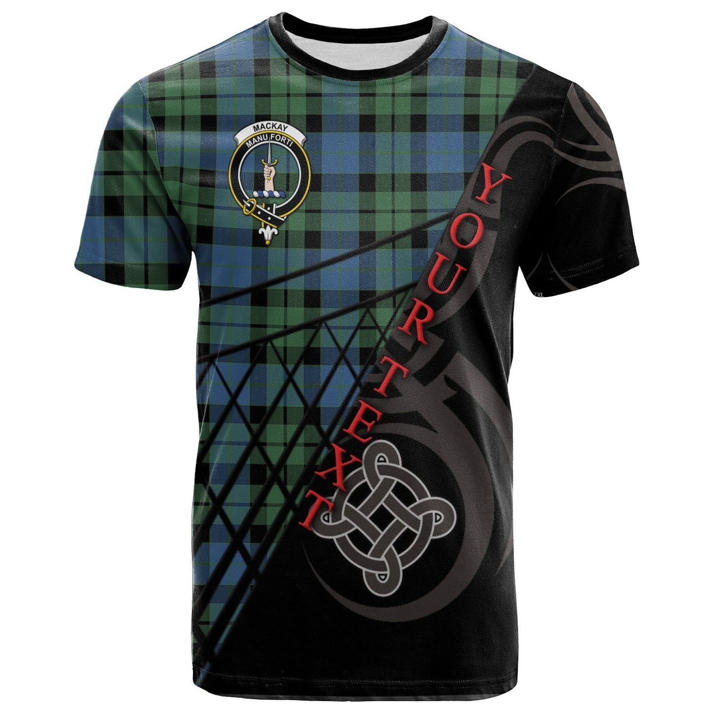 Printivon MacKay Ancient T Shirt Pattern Celtic 