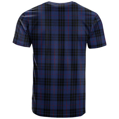 Printivon MacKay Blue 02 Clan DNA In Me Tartan Crest T Shirt
