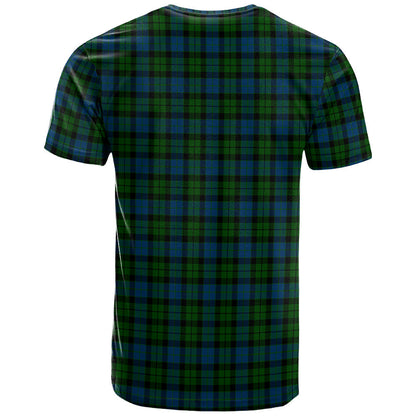 Printivon MacKay Modern Clan DNA In Me Tartan Crest T Shirt