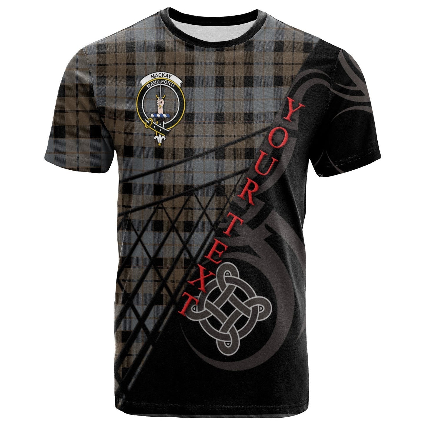 Printivon MacKay Weathered T Shirt Pattern Celtic 