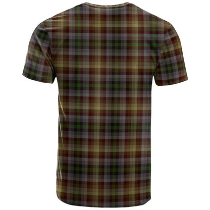 Printivon MacKay of Strathnaver Clan DNA In Me Tartan Crest T Shirt